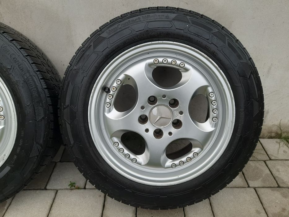 Koła zimowe mercedes 5x112 16 cali do busa VanContact 195/65/16 C