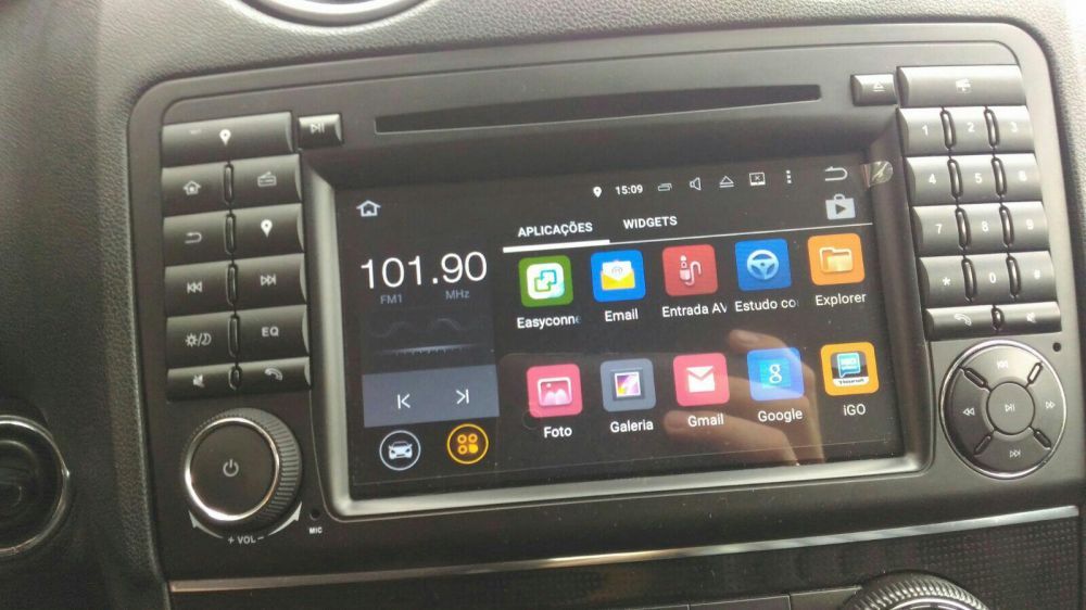 Rádios Novos mercedes ml novos com gps