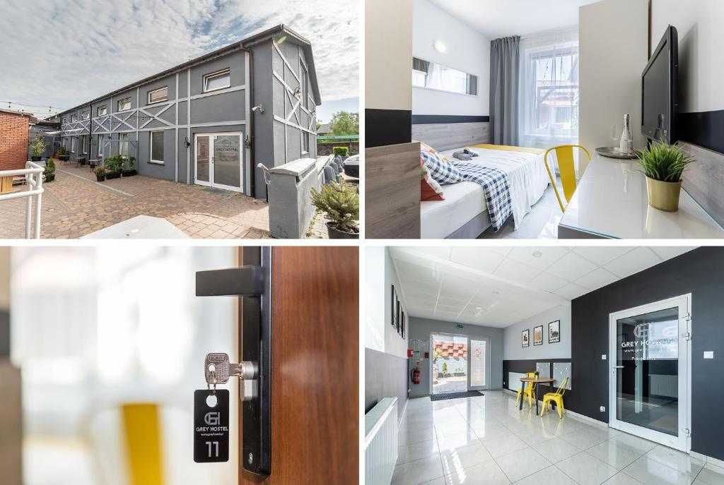 NOCLEGI, pokoje dwuosobowe z łazienką, Grey Hostel Poznań