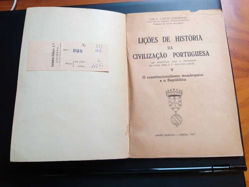 Lições de História da Civilização Portuguesa
