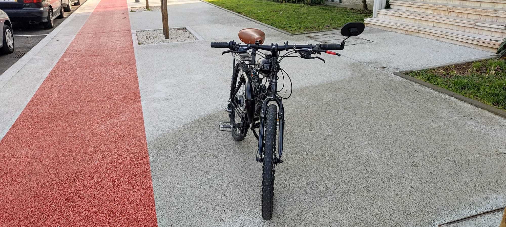 Bicicleta motorizada 80cc, Bina