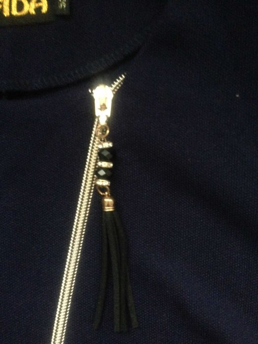 Деловое платье темного синего цвета. Офисный стиль