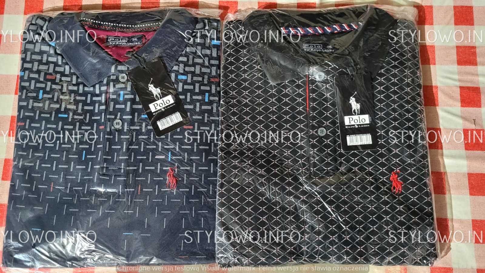 Koszulki shirt polo męskie Louis Vuitton koszulka męska Ralph OUTLET