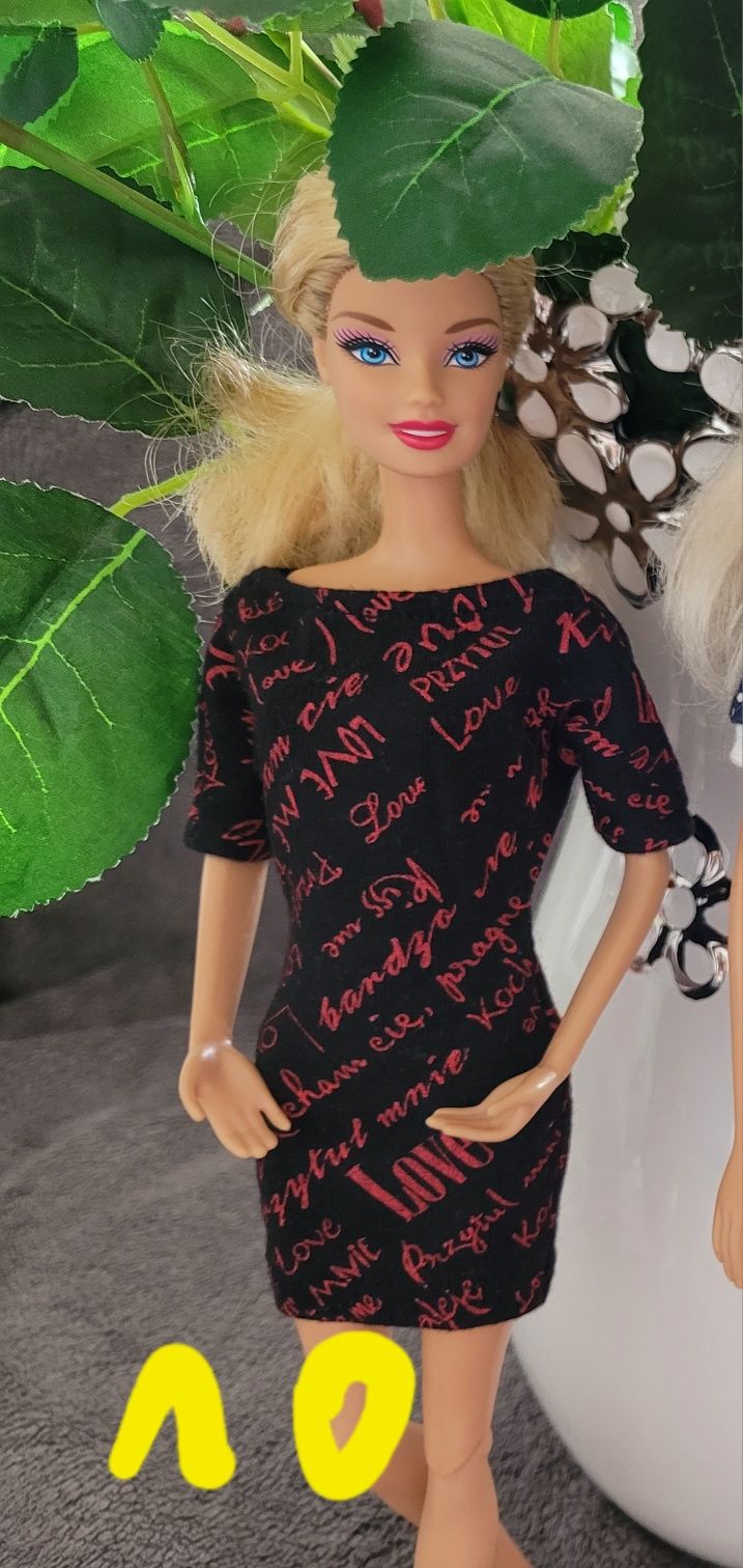 Zestaw 10 sukienka dla lalki Barbie
