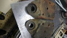 запчасти ГАЗ-21 - пружины спинки переднего дивана, кронштейны