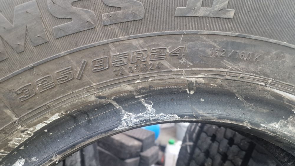 Opona 325/95r24 12.00r24 Goodyear Omnitrac MSS 2 Jak Nowa
