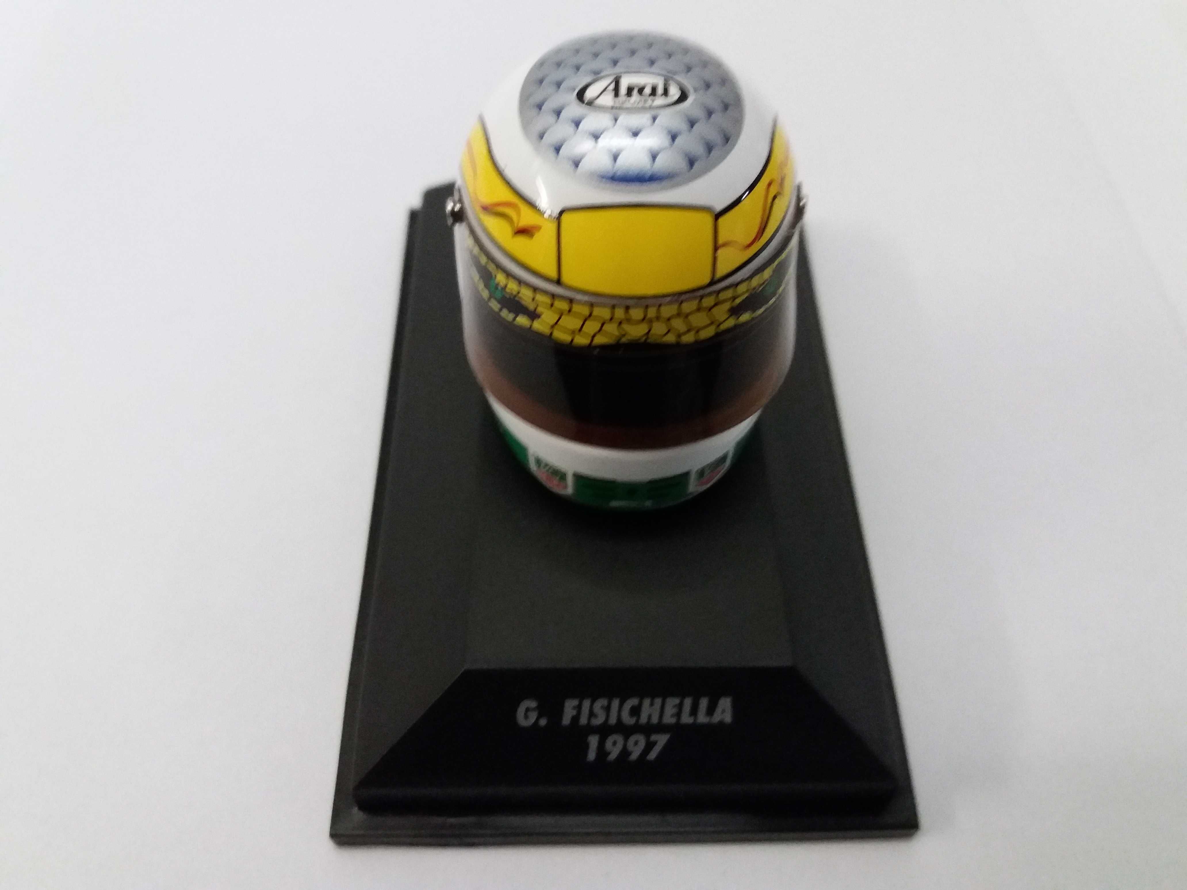Giancarlo Fisichella F1 1997 capacete Minichamps