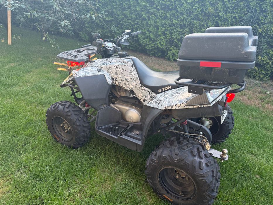 Quad E-ton Vector 250 4t 20hp 2007 camo wciągarka 2200km