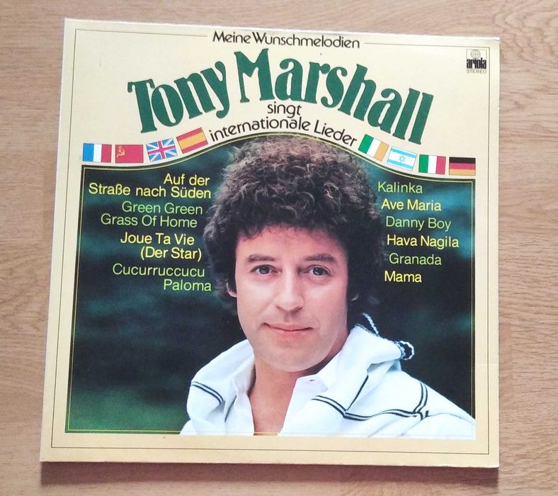 Płyta winylowa z autografem - Tony Marshall