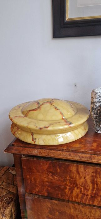 Ampla klosz marmurek plafon dekor antyk dekor design art deco