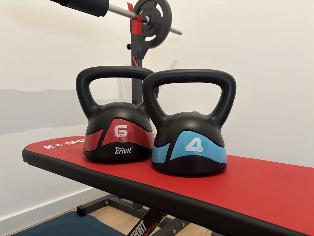 Kettlebell 4 i 6 kg