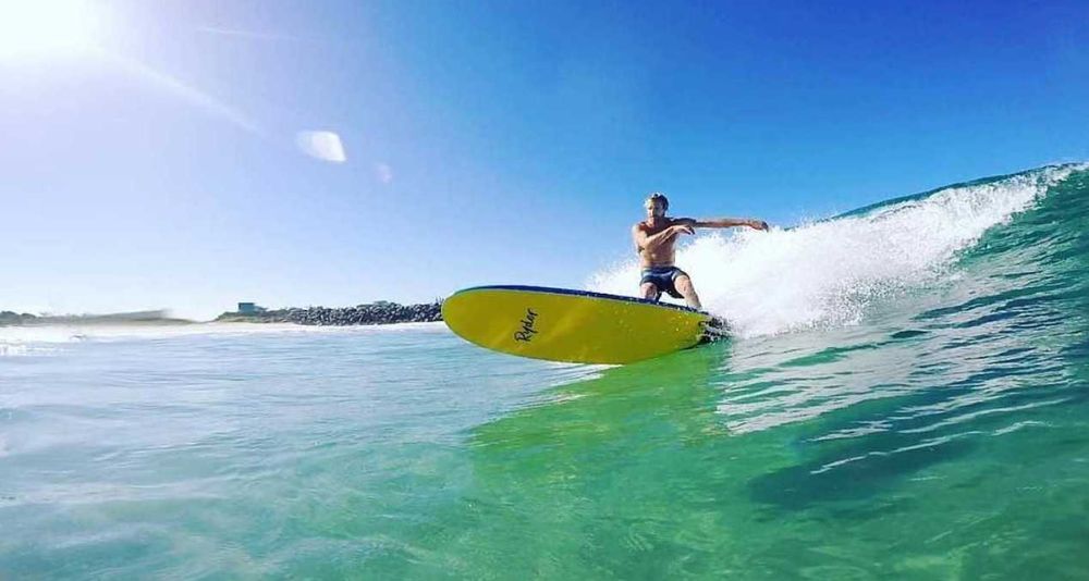 Malibu 8 evolution funboard nsp torq FCS prancha de surf