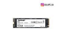 SSD диск Patriot P300 512GB M.2 2280 NVMe PCIe 3.0 x4 3D NAND TLC