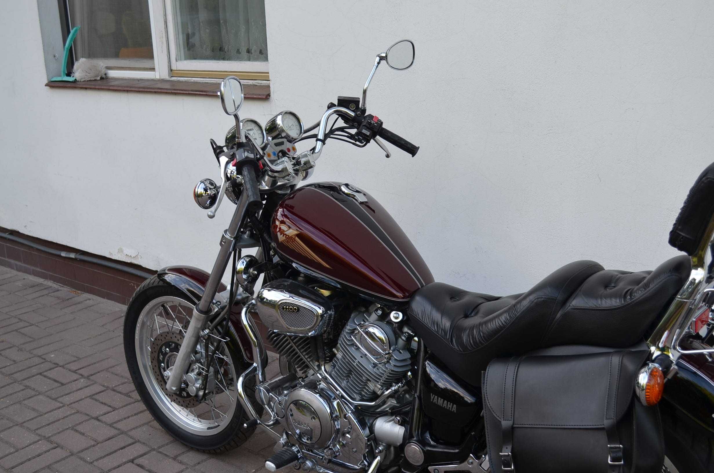 Yamaha Virago XV 1100 stan kolekcjonerski, zrejestrowany