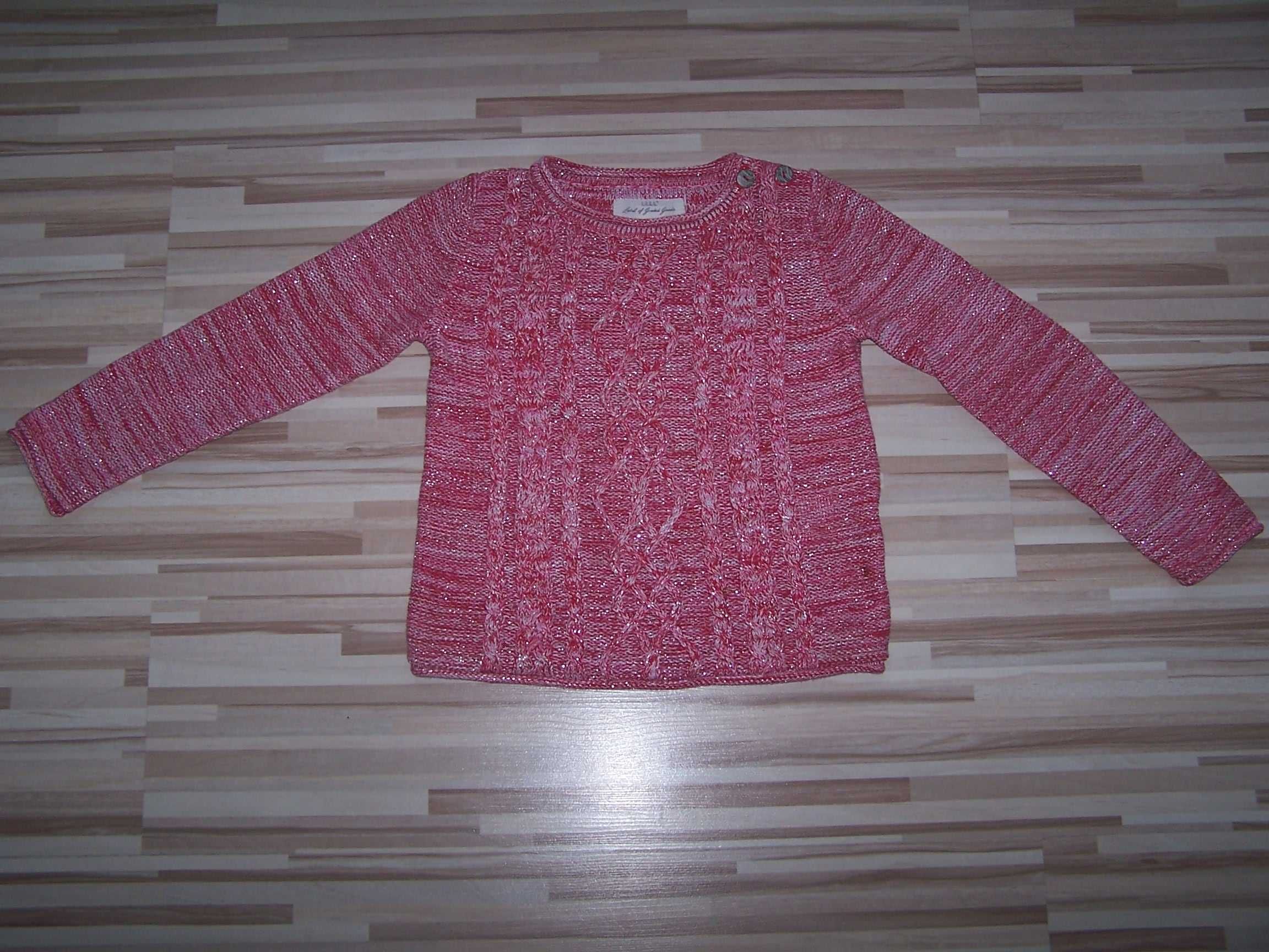 Sweter świąteczny H&M 122 / 128