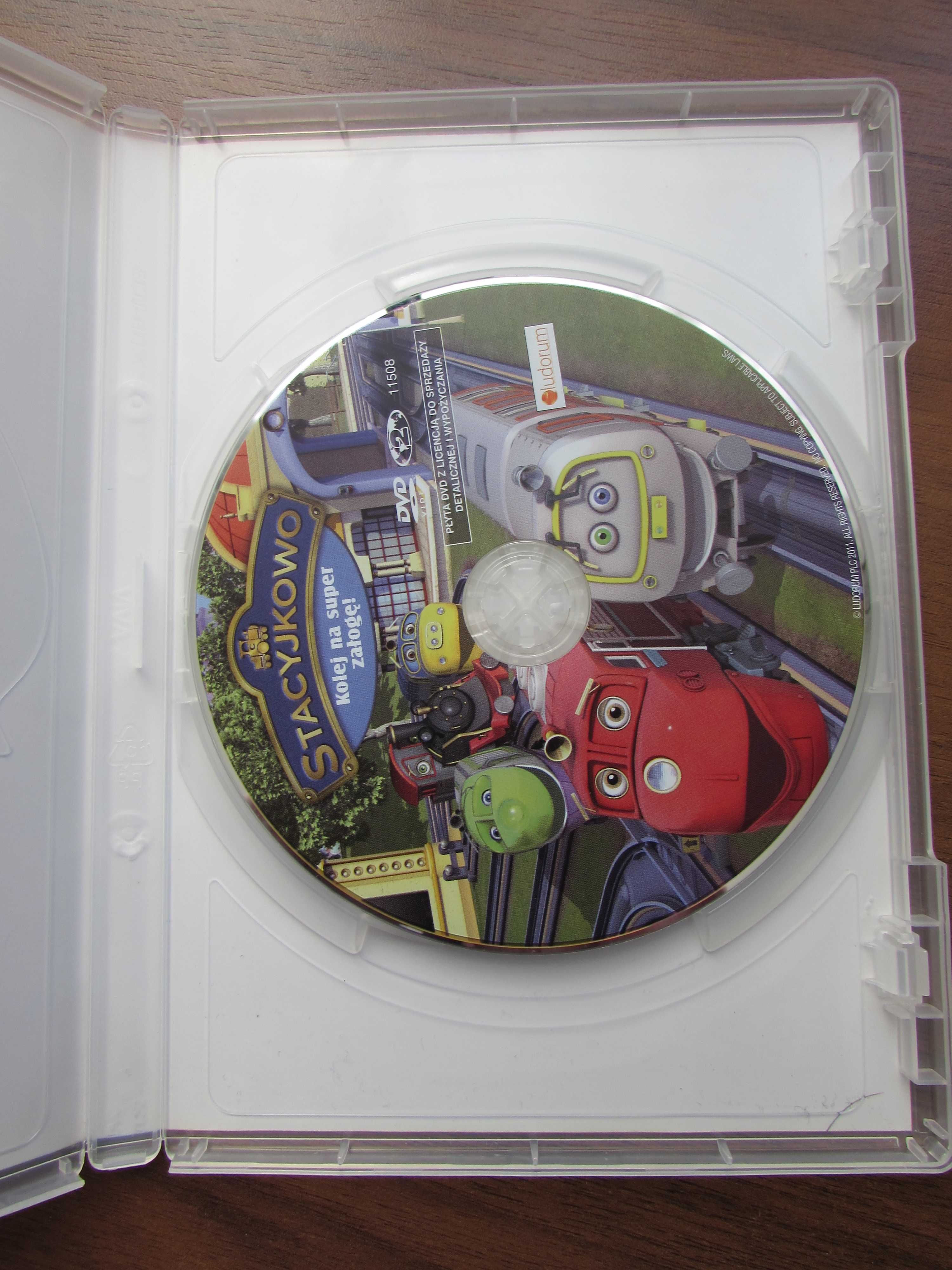 Stacyjkowo Kolej na super załogę 6 odcinków na 1 płycie DVD