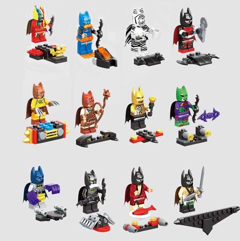 Coleção de bonecos minifiguras Super Heróis nº229 (compatíveis Lego)
