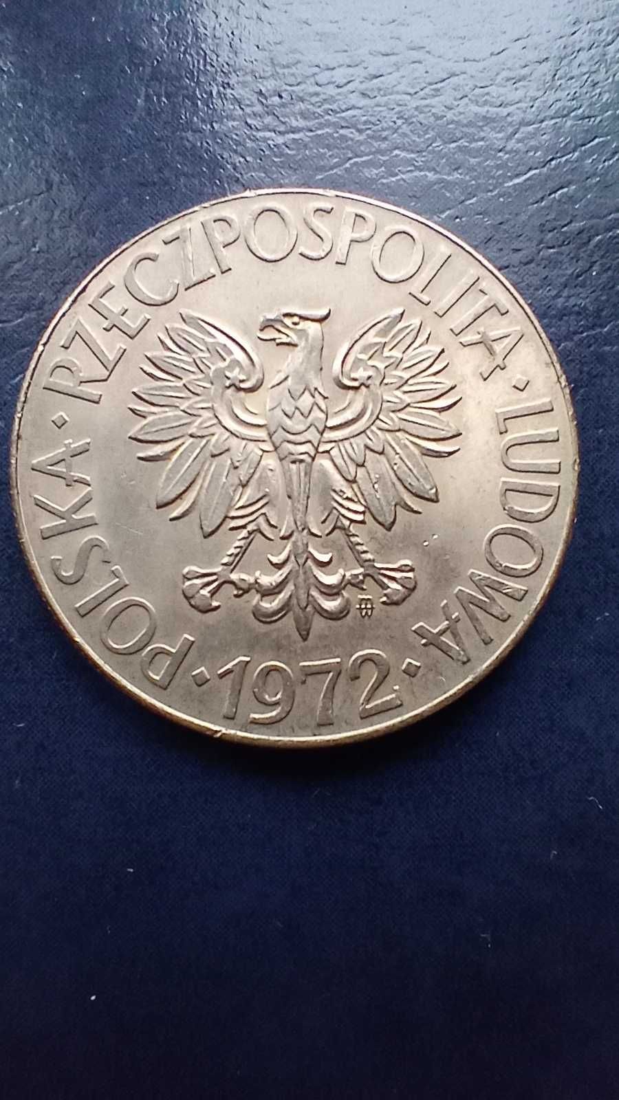 Stare monety 10 złotych 1972 T Kościuszko PRL piękna