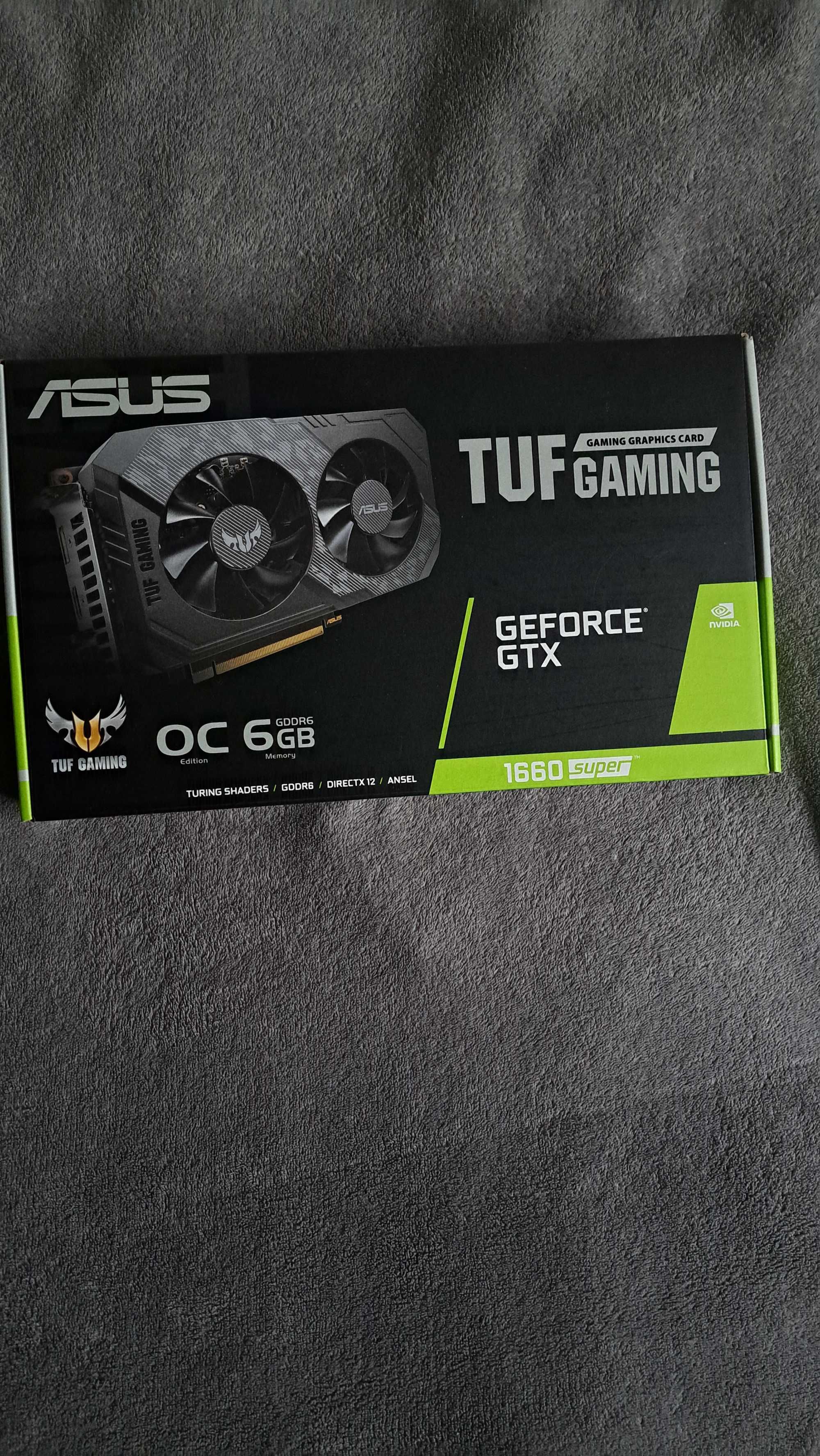 Karta graficzna ASUS GeForce GTX 1660 SUPER OC 6GB GDDR6 STAN IDEALNY