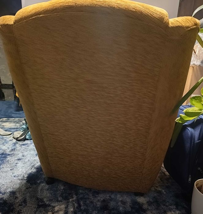 2 duże fotele tapicerowane