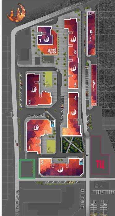Комерційна нерухомість, 1 поверх, Привокзальний р-н