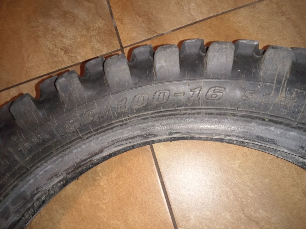 Opona Dunlop mx33 geomax 90/100-16 używana 51m motor