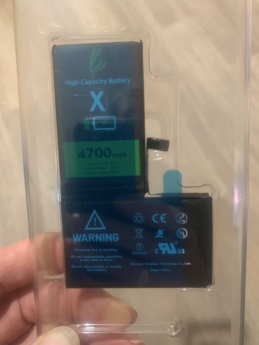 Акумуляторы iPone 8-X-11-12Pro Max