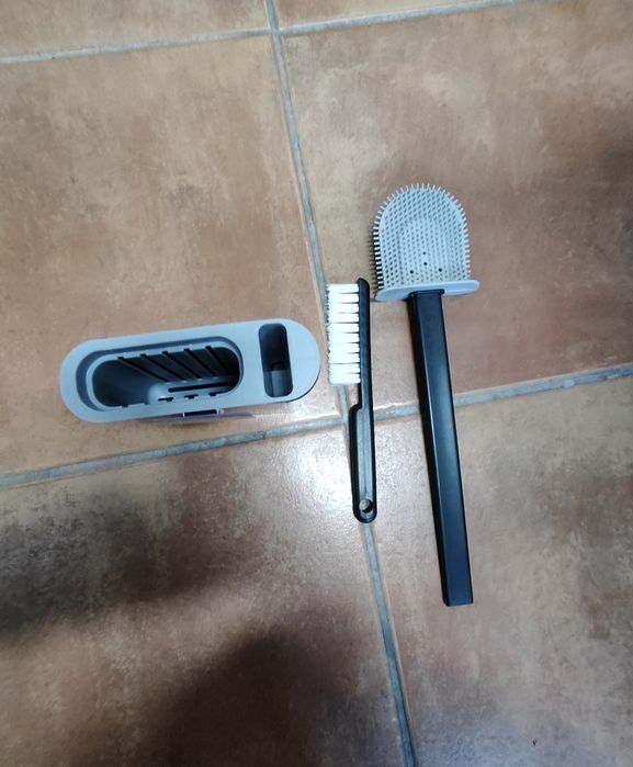 Conjunto de 2 escovas para casa de banho