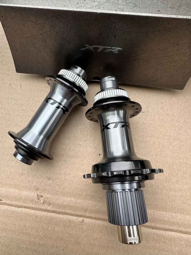 Nowe piasty Shimano XTR FH-M9111-B + HB-M9110-B 32H Boost 12s