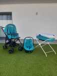 Conjunto carrinho de bebé- Bebecar