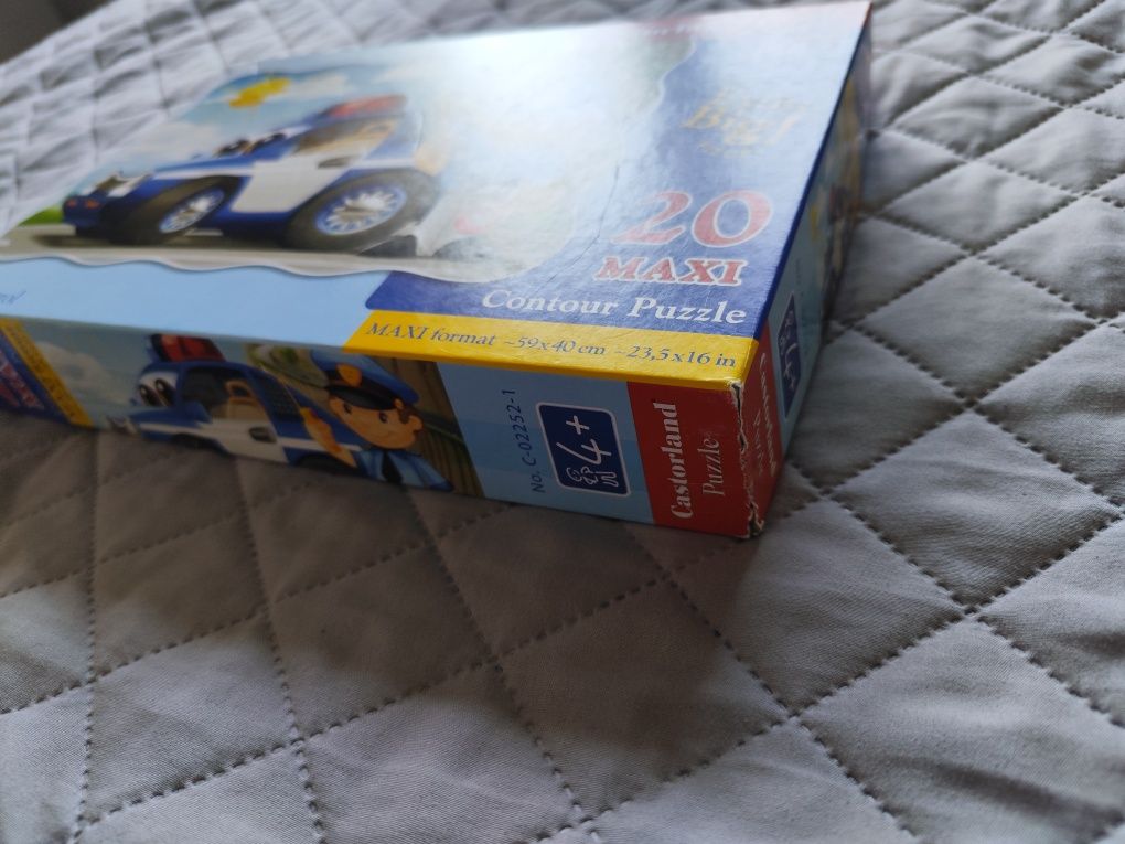 Puzzle maxi 20 sztuk policjant