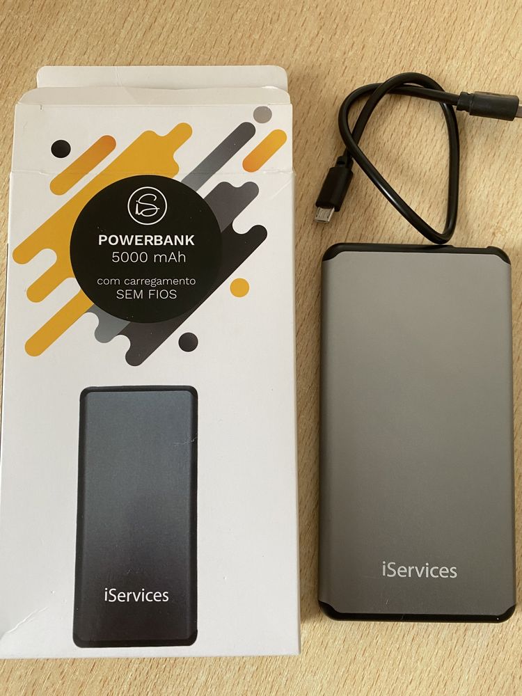 Vende powerbank iservice semi novo