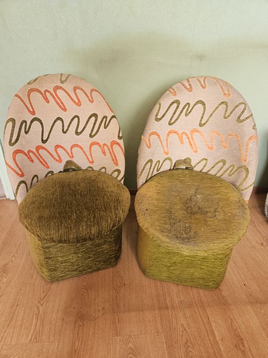 Fotele okrągłe oddam za darmo !