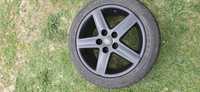 4 czarne koła 17 AUDI z oponami Dębica PRESTO UHP2 235/45/17 5x112