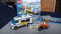 Lego City- konwój PRISIONER TRANSPORT 7286