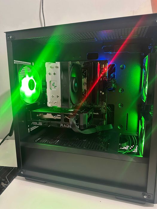 Komputer do gier Ryzen 8700F RX 9060 XT 1TB 32GB  FV23% Gwarancja 24M