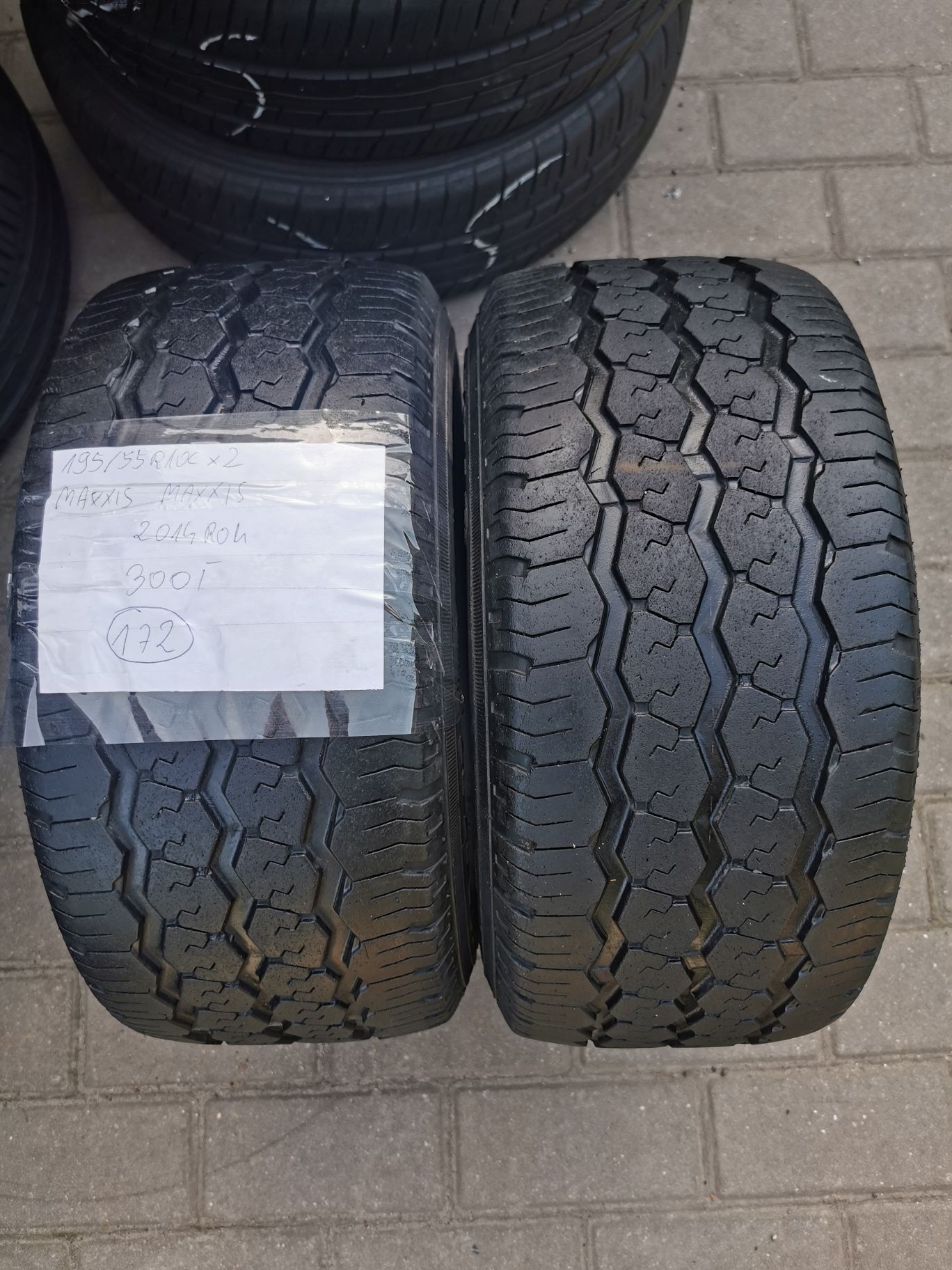 195/55r10C Maxxis Maxxis opony do przyczepki