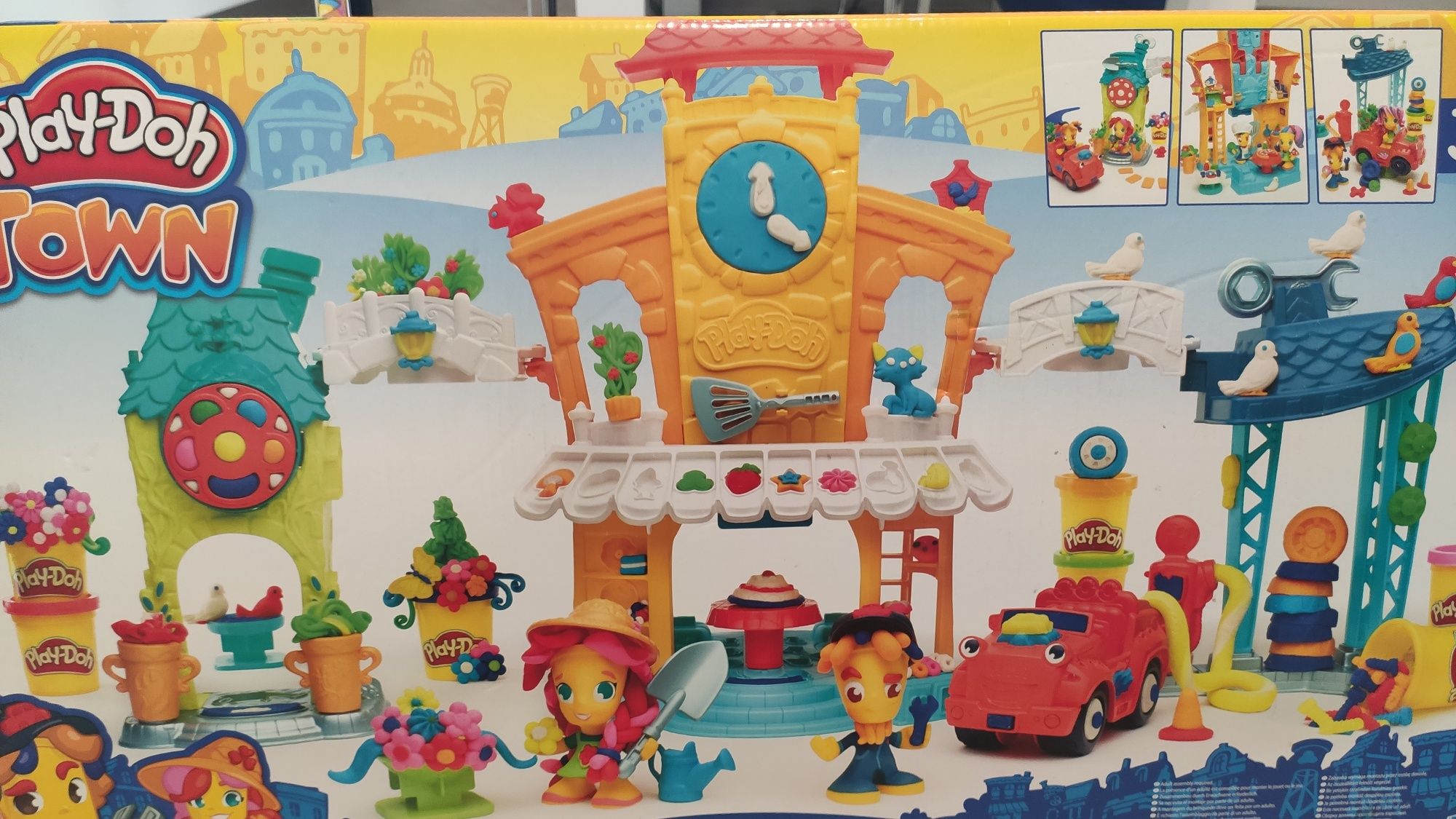 Mega okazja cenowa Duży zestaw Play Doh miasto