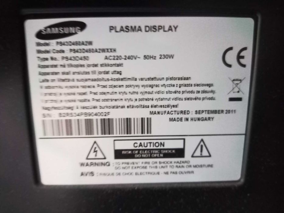 Duzy Telewizor hdmi scart