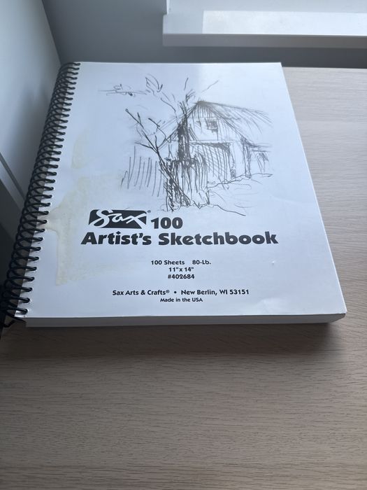 Скетчбук А3 формату з товстими сторінками