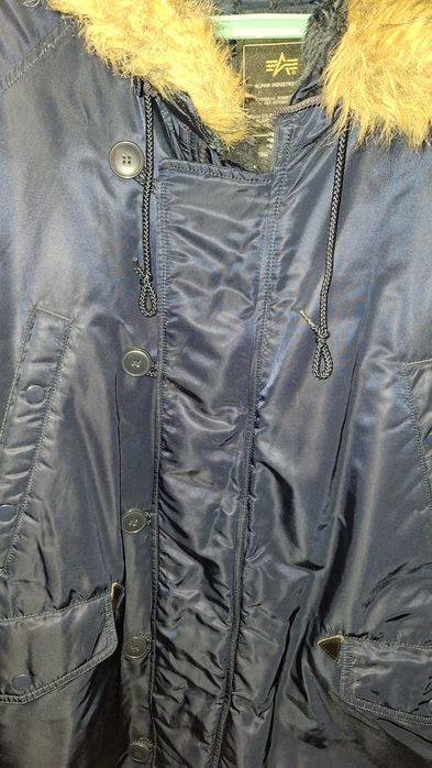 Парка аляска куртка Alpha Industries N-3B оригинльная