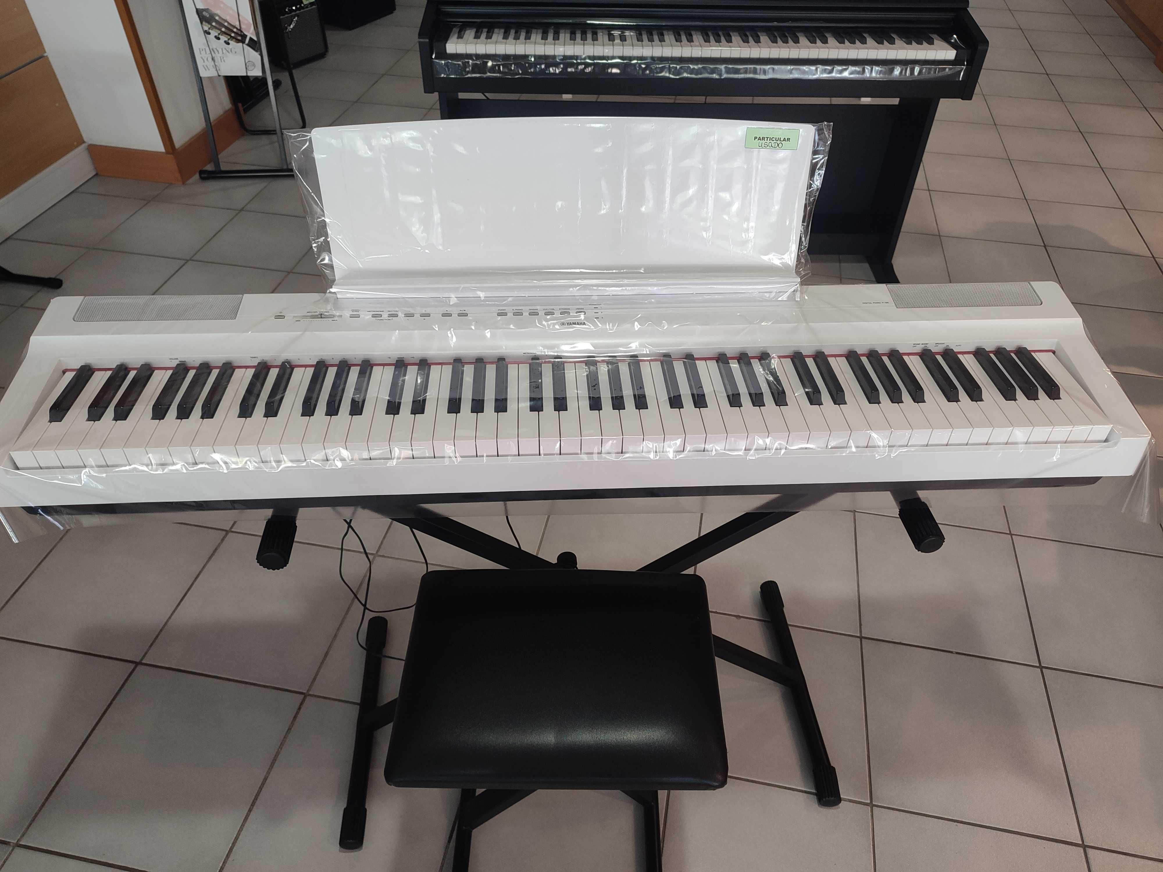 Piano de estudo Yamaha P-125