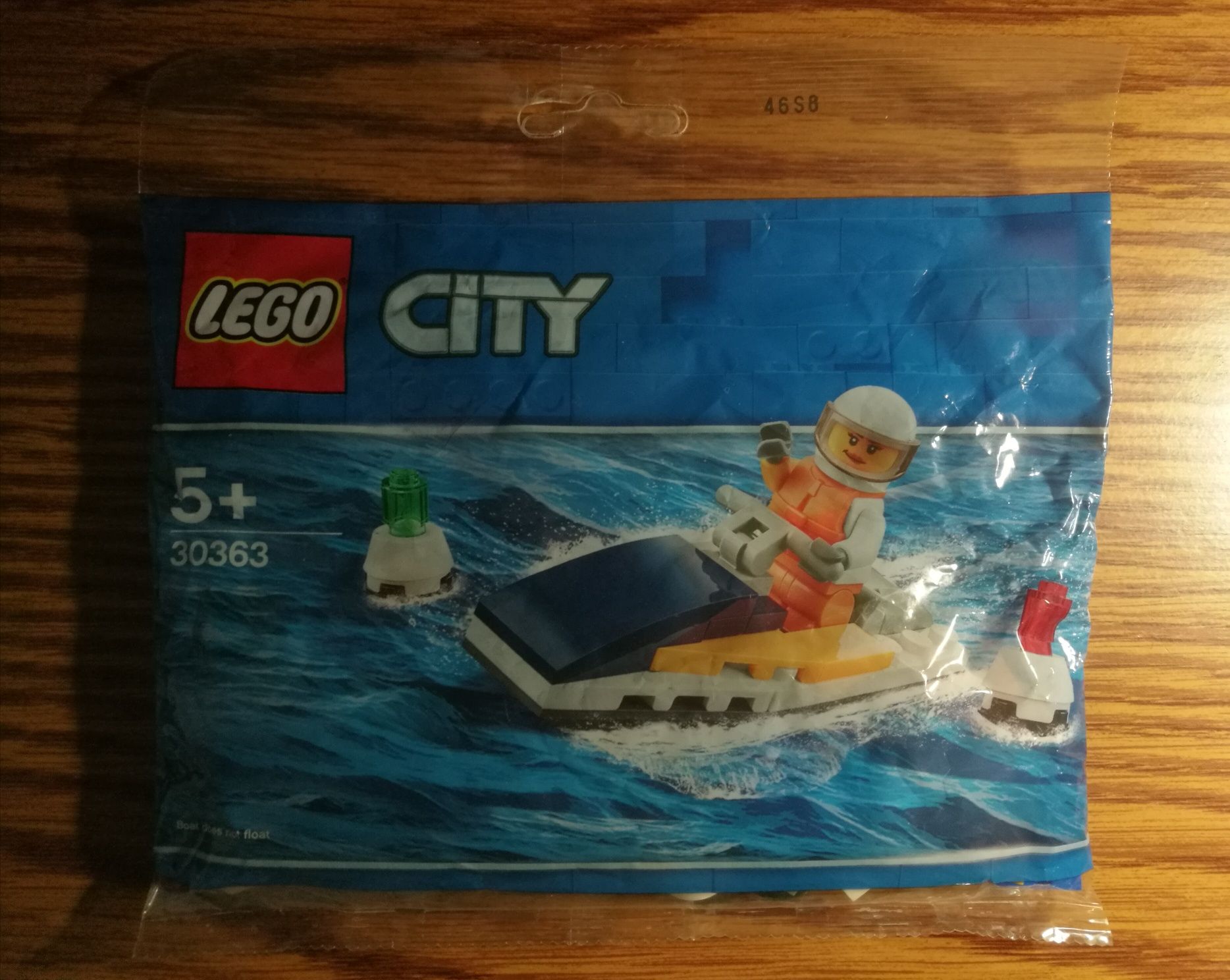 Lego City 30363 Race Boat polybag 2019 Новый, запечатанный.
