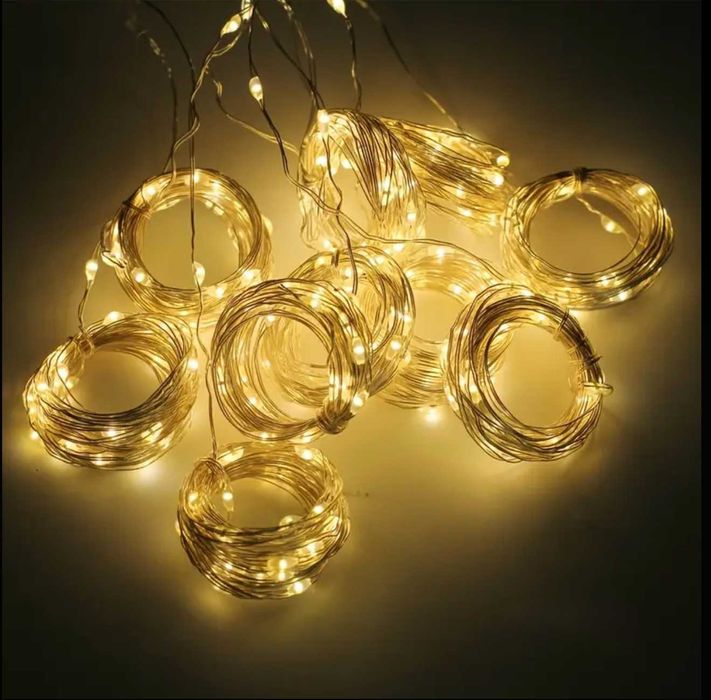 USB Гірлянда штора роса 3х2