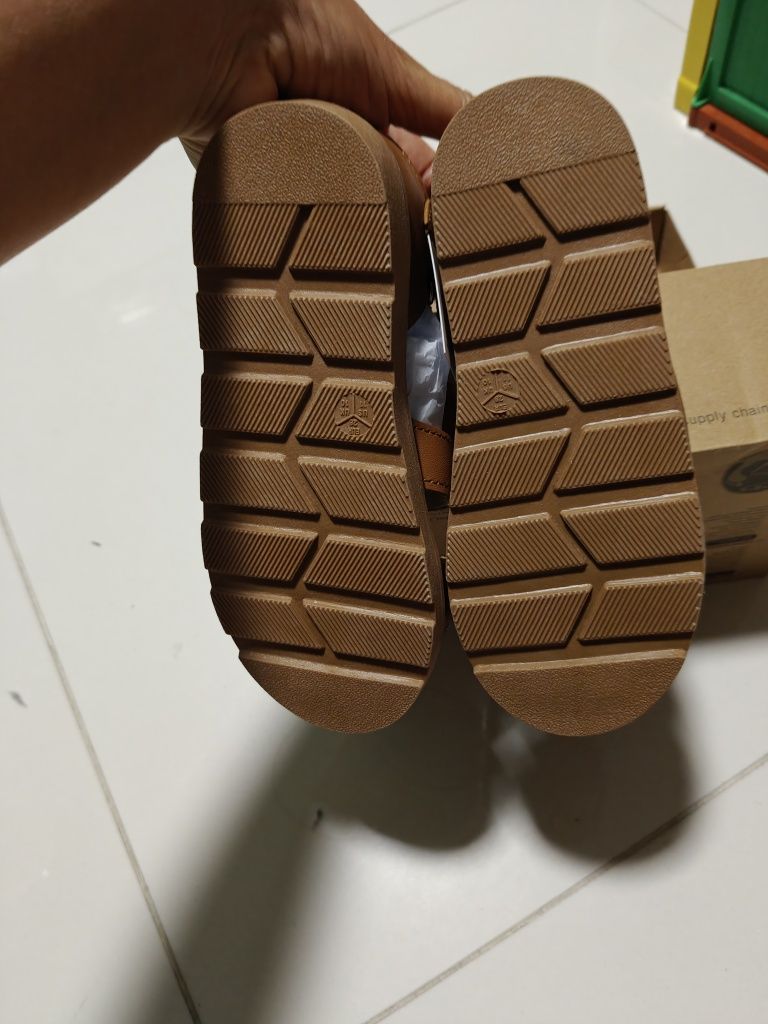 Sandały lupilu Lidl nowe skórzane brązowe r. 28 dł. wkł. 17,5 cm
