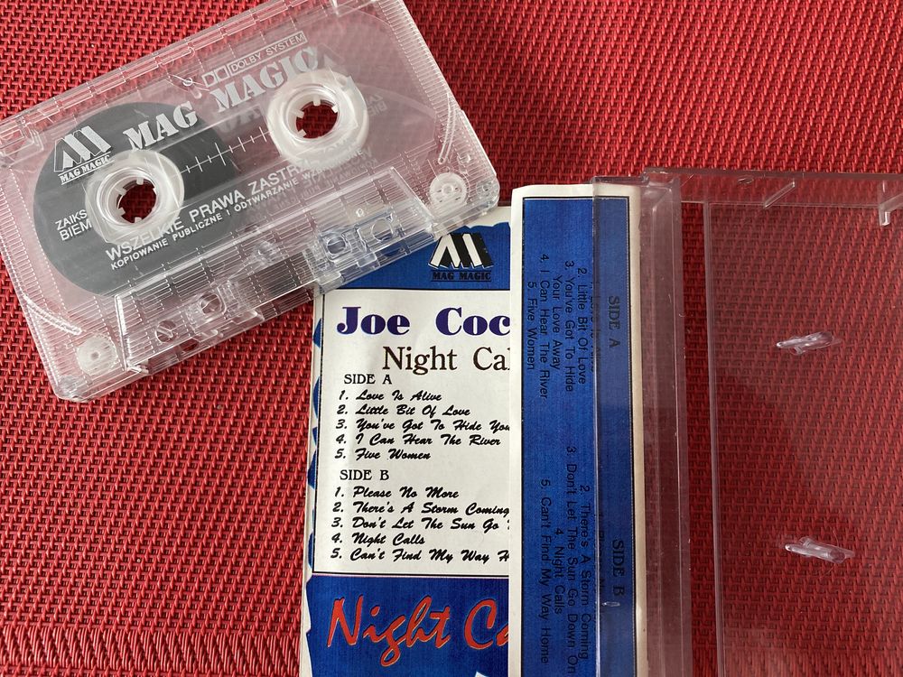 Joe Cocker - Night calls - kaseta magnetofonowa