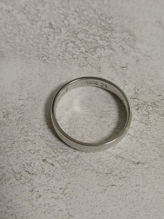 Срібна обручка, кольцо