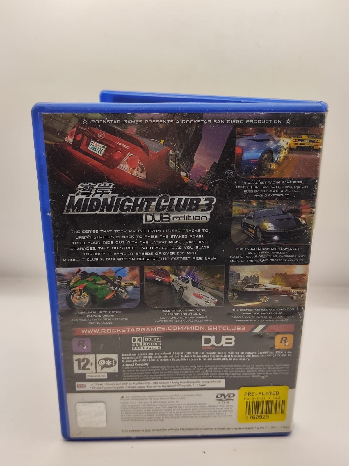 Midnight Club 3 Dub Edition Ps2 nr 2030