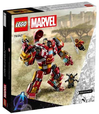 Конструктор LEGO Marvel 76247 Халкбастер битва за Ваканду 385 деталей