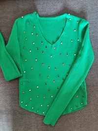 Sweterek zielony